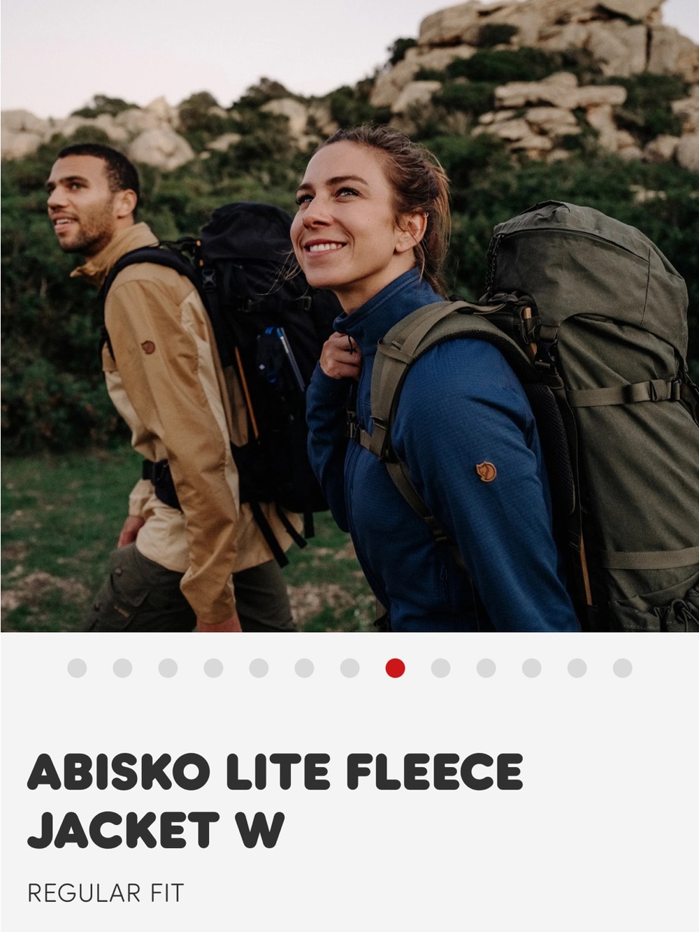 FjallRaven Abisko Lite Fleece Jacket W Large in Dark Navy - FjallRaven Jacket L - Picture 11 of 16